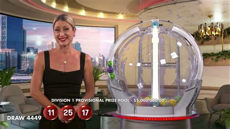 Saturday Lotto 4,449 Results .